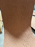 Panneau mural en pierre flexible ultra-mince, dalle MCM, pierre Moonscape pour villa, hôtel, salle de bain