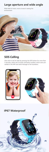 Montre connectée 4G pour enfants 2025 LT25 avec GPS, carte SIM, étanchéité IP67, appel vidéo SOS, réponse aux appels, télécommande, boussole intelligente – Meilleure vente - Product Image 4