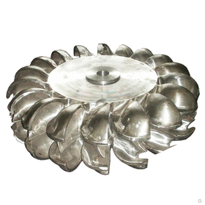 Corredor de turbina mecanizado CNC de fundición en arena Corredor de turbina Pelton de potencia hidráulica - Product Image 6