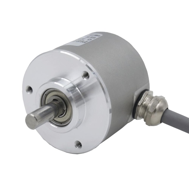 PIB 406 Series Optical Encoder Sensor 40mm Outer Dia 6mm Solid Shaft 2500 Pulse Rotary Encoder