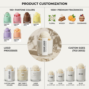 Vela Aromática <span class=keywords><strong>de</strong></span> Cera <span class=keywords><strong>de</strong></span> Soya <span class=keywords><strong>de</strong></span> Lujo Personalizada, 8% <span class=keywords><strong>de</strong></span> Fragancia, Material Importado para Decoración <span class=keywords><strong>de</strong></span> Hoteles, Spas y Hogares - Product Image 4