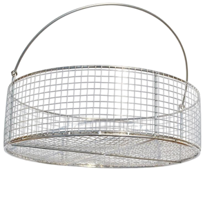 Panier en treillis métallique tissé personnalisé en acier inoxydable 201 304 316 pour désinfection médicale, panier peu profond en treillis métallique, panier de golf en fil métallique - Product Image 4