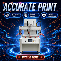 Nueva Máquina de Serigrafía Eléctrica Semiautomática de Alta Velocidad Howell con Mesa de Trabajo al Vacío para Telas, Lona y Cartelería