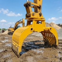 Mejor Precio: Pinza Hidráulica para Chatarra Metálica, Accesorio Acoplable para Excavadora, para Construcción, Agricultura e Industrias, Motor, Engranaje, Bomba