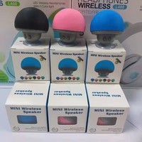 Altavoz Bluetooth Portátil Inalámbrico con Forma de Mini Hongo, Bonito y de Venta Caliente de Fábrica, Regalo Musical para Teléfono Móvil
