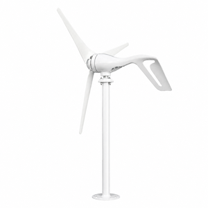 Petit générateur éolien domestique à 3 pales, 1 kW, 800 W, 12 V, 24 V, système éolien à axe horizontal pour utilisation résidentielle sur toiture - Product Image 3