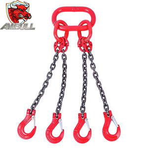 Ambull hỗ trợ tùy chỉnh chất lượng cao Chiều dài khác nhau thả chuỗi giả mạo <span class=keywords><strong>G80</strong></span> G100 nâng móc chuỗi Sling với móc - Product Image 2