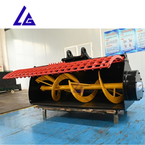 Graafmachine Cement Mixer Emmer Bevestiging Voor Trottoirs Onderhoud En Stadsprojecten - Product Image 5