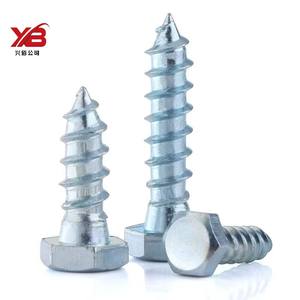 Tornillos de madera galvanizados de acero al carbono directos de fábrica Rosca de doble <span class=keywords><strong>curso</strong></span> Alta resistencia a la extracción para estructura de madera pesada - Product Image 3