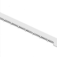 Lame de coupe à dents 88x7x0.4mm pour trancheuse à fruits, tomates et fromages mous