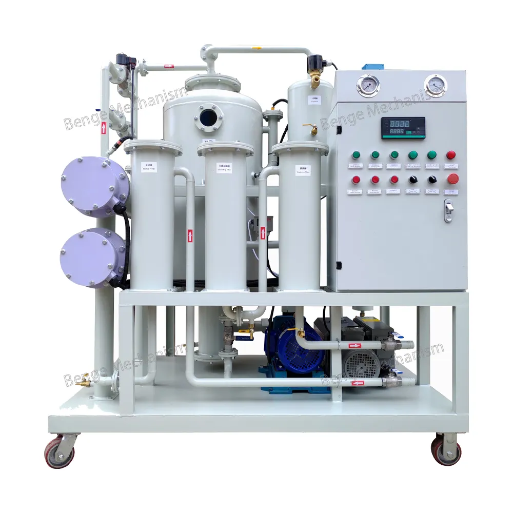 Hot sale Double Stage Vacuum Transformer Oil Purifier Transformer Oil Filter Machine Oil Recycling Machine
