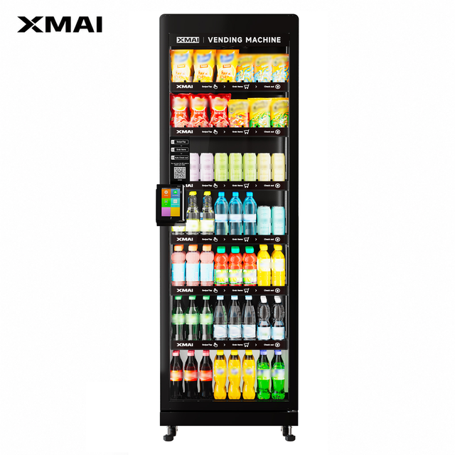 Smart Gym Cooler Vending Machine for Protein Drinks and Healthy Snacks 520L