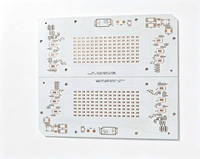 Circuit imprimé en aluminium résistant aux hautes tensions, sur mesure, épaisseur 1,2 mm, cuivre 35 µm, pour éclairage LED haute puissance