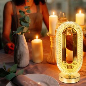Lampe de table LED tactile rechargeable USB pour restaurant, chevet, salon, chambre à coucher, veilleuse - Product Image 5
