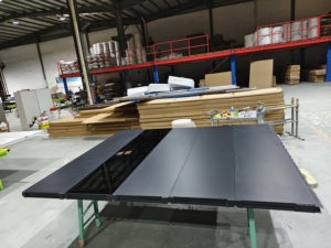 <span class=keywords><strong>Ce</strong></span> Toma Tùy Chỉnh Thiết Kế Hiện Đại Tự Động Điện Nhôm Cắt Cửa Nhà Để Xe Frosted Hoặc Rõ Ràng Tempered Glass Cổng Nhà Để Xe - Product Image 4