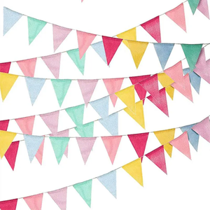 Festival Bunting Banner <span class=keywords><strong>Banderines</strong></span> Fiesta de feliz cumpleaños Boda <span class=keywords><strong>Guirnalda</strong></span> Decoración <span class=keywords><strong>Banderines</strong></span> coloridos <span class=keywords><strong>Banderines</strong></span> - Product Image 6