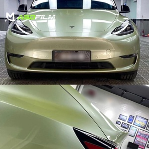 ฟิล์ม ASDFilm TPU สีเขียวอัลไพน์ 7.5mil เปลี่ยนสีได้ ฟิล์มหุ้มรถยนต์แบบโค้ง ฟิล์ม PPF เปลี่ยนสีอัตโนมัติ ฟิล์มกันน้ำ ซ่อมแซมตัวเองได้ รับประกัน 5 ปี - Product Image 4