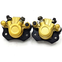Étriers de frein à disque universels avant/arrière avec pompe inférieure pour VTT, Buggy, Quad 50, 70, 90, 110, 125, 150cc – Maître-cylindre et étrier inclus
