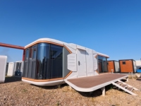 Maison Modulaire Portable Type Capsule Spatiale, Vente Directe Usine, pour Projets d'Hébergement en Gros pour Distributeurs, Logement Préfabriqué