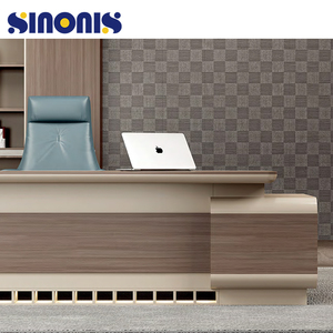 Sinonis Office Furniture Manufacturer Luxury <b>Wooden</b> Office Room Furniture Work <b>Desk</b> <b>Corner</b> Executive Office <b>Desk</b> - Product Image 5