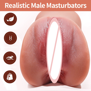 Stimulation profonde de la gorge de 1,6 lb, expérience sexuelle réaliste pour hommes avec anus, vagin, bouche, 3 en 1, Pocket Pussy, jouets sexuels, Juguetes Sexuales - Product Image 5