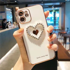 Funda de teléfono móvil con espejo brillante, personalizada, chapado en oro, diamante, para Motorola Edge <span class=keywords><strong>S</strong></span> <span class=keywords><strong>one</strong></span> fusion plus - Product Image 1