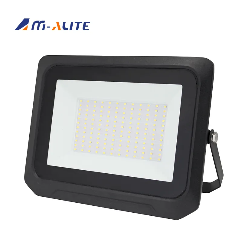 M-alite AC85-265V Reflector LED 100 Watts Outdoor Focus Spotlight SMD Flood lights with Sensor