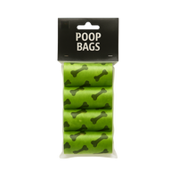 Sac à déchets de bonne qualité Emballage de fécule de maïs biodégradable écologique pour chien Compost biodégradable de caca pour animaux de compagnie imprimé personnalisé