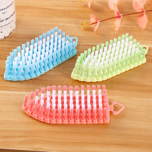 Brosse de nettoyage multifonctionnelle et flexible pour la maison, la cuisine, la cuisinière, la baignoire, les carreaux, les vêtements – Outil ménager - Product Image 2