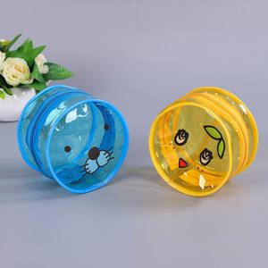 Oferta especial: Bolsa de PVC con cierre de cremallera EVA, diseño de dibujos animados, para cosméticos, artículos de aseo y almacenamiento, para niños. - Product Image 3