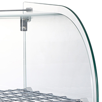 Prix d'usine bon marché Armoire chauffante électrique pour aliments chauds de comptoir pour présentoir à pizza de snack de restaurant
