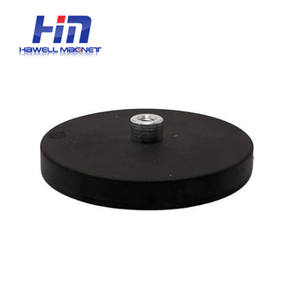 <span class=keywords><strong>Base</strong></span> Magnética Industrial Permanente al por Mayor <span class=keywords><strong>con</strong></span> Rosca Interna de Neodimio, Recubierta de Goma Antiarañazos - Product Image 3
