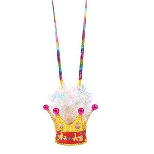 Couronne Lumineuse Sun Wukong avec lumière pour enfants et adultes, accessoire de costume de fête - Product Image 5