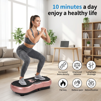 Plateforme vibrante ultra-mince pour entraînement et massage des pieds – Appareil professionnel de thérapie vibratoire Crazy Fit