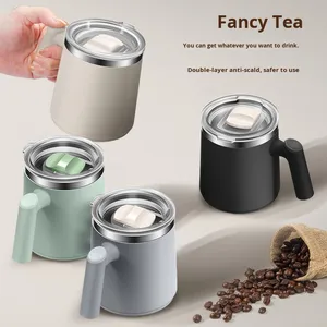 Xách Tay Hai Lớp Cách Điện 304 Thép Không Gỉ Cốc Nước Thiết Kế Hiện Đại Văn Phòng Trà & Cà Phê Cốc Chống-Bỏng Nắp Cho Du Lịch - Product Image 1