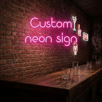 Enseigne néon LED suspendue essentielle, incassable et prête à l'emploi pour terrasse – Authentique, audacieuse et conviviale