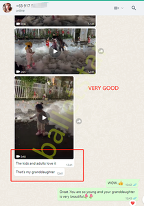 ปืนฉีดโฟมปาร์ตี้ 1000 วัตต์ เครื่องเป่าลมขนาดใหญ่ สร้างฟองสบู่สำหรับ<span class=keywords><strong>สระ</strong></span>ว่ายน้ำ สวนน้ำเด็ก <span class=keywords><strong>ราคา</strong></span>ถูกที่สุด ขายดีสำหรับคลับ - Product Image 2