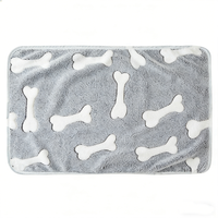 Couverture douce en flanelle pour animaux de compagnie, couverture chaude pour chien et chat, tapis confortable pour animaux de compagnie, pour chiot, chaton, fournitures pour animaux de compagnie