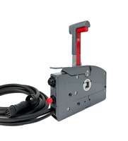 Caja de control lateral para acelerador de barco con cable de 7 pines y arnés de 16.7 pies OEM 703-48203-12 para motores fueraborda Yamaha