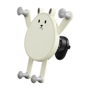 Soporte para teléfono de coche con montaje por gravedad, para rejilla de ventilación, con sujeción automática, de plástico, para uso en vehículos. - Product Image 5