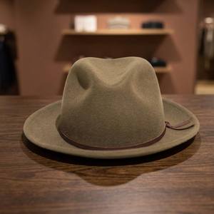 BS International Handmade Genuine Leather Cowboy Hat Equestrian Style Fashion Unisex Adults Custom Size Warm Cap <b>Travel</b> Four - Product Image 1