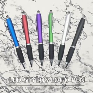 Custom Logo Aluminium Alloy <b>Stylus</b> Ballpoint <b>Pen</b> <b>with</b> Personalized Design Silk Screen Printing Portable Promotion Twist <b>Pen</b> - Product Image 6