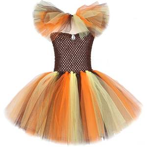 Nouvelle Collection 2026 : Jupes en Tulle pour Enfants, Robes Tutu Mignonnes pour Halloween, Costumes de Lion pour Filles - Vente en Gros ODM/OEM - Product Image 3