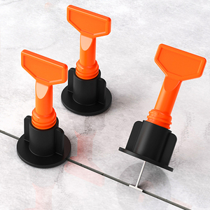 Installation professionnelle <span class=keywords><strong>de</strong></span> carrelage avec clips et espaceurs Kit <span class=keywords><strong>de</strong></span> système <span class=keywords><strong>de</strong></span> nivellage <span class=keywords><strong>de</strong></span> carrelage <span class=keywords><strong>de</strong></span> 50 pièces - Product Image 1