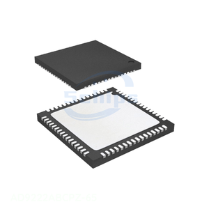 Data Acquisition 64 VFQFN Exposed Pad, CSP AD9222ABCPZ-65 Buy Online Electronic Components In Stock - Product Image 1
