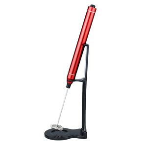 Pembuat busa susu listrik ramah lingkungan kuat baterai baja tahan karat dioperasikan otomatis Blender peralatan kopi teh aluminium - Product Image 4