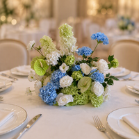 Boule de fleurs artificielles en soie de haute qualité T-FT200, faite à la main, 50, 60, 70 cm, colorée, centre de table pour décoration de mariage