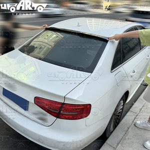 Nouveaux arrivages Vente à Chaud ABS Plastique Fibre de Carbone Look <span class=keywords><strong>RS</strong></span> Style Toit Arrière GT Aileron pour <span class=keywords><strong>Audi</strong></span> A4 B8 2013 2014 2015 2016 - Product Image 4