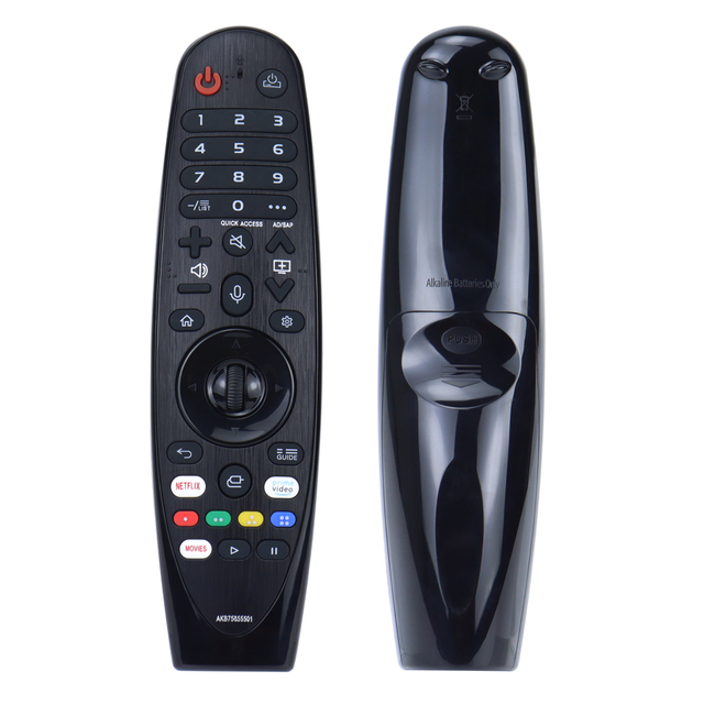 Voice Magic Fixed Code Remote Control for MR20GA/MR19BA Smart TV-30 Meters Range Voice Control