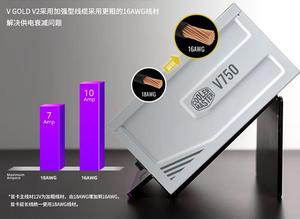 <b>Computer</b> Power Desktop MWE 750W Gold Medal Full Module MWE850W White Gold Medal Full Module V750 Gold V2 750 Watt 750 Power Supp - Product Image 6